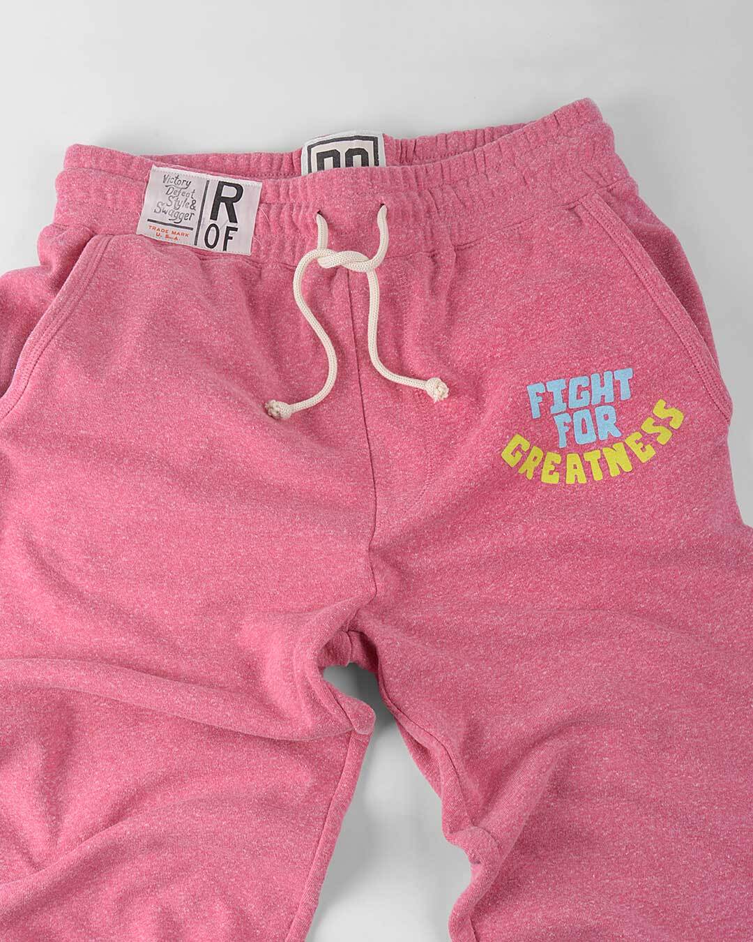 BHT - Culture of Greatness Pink Sweatpants