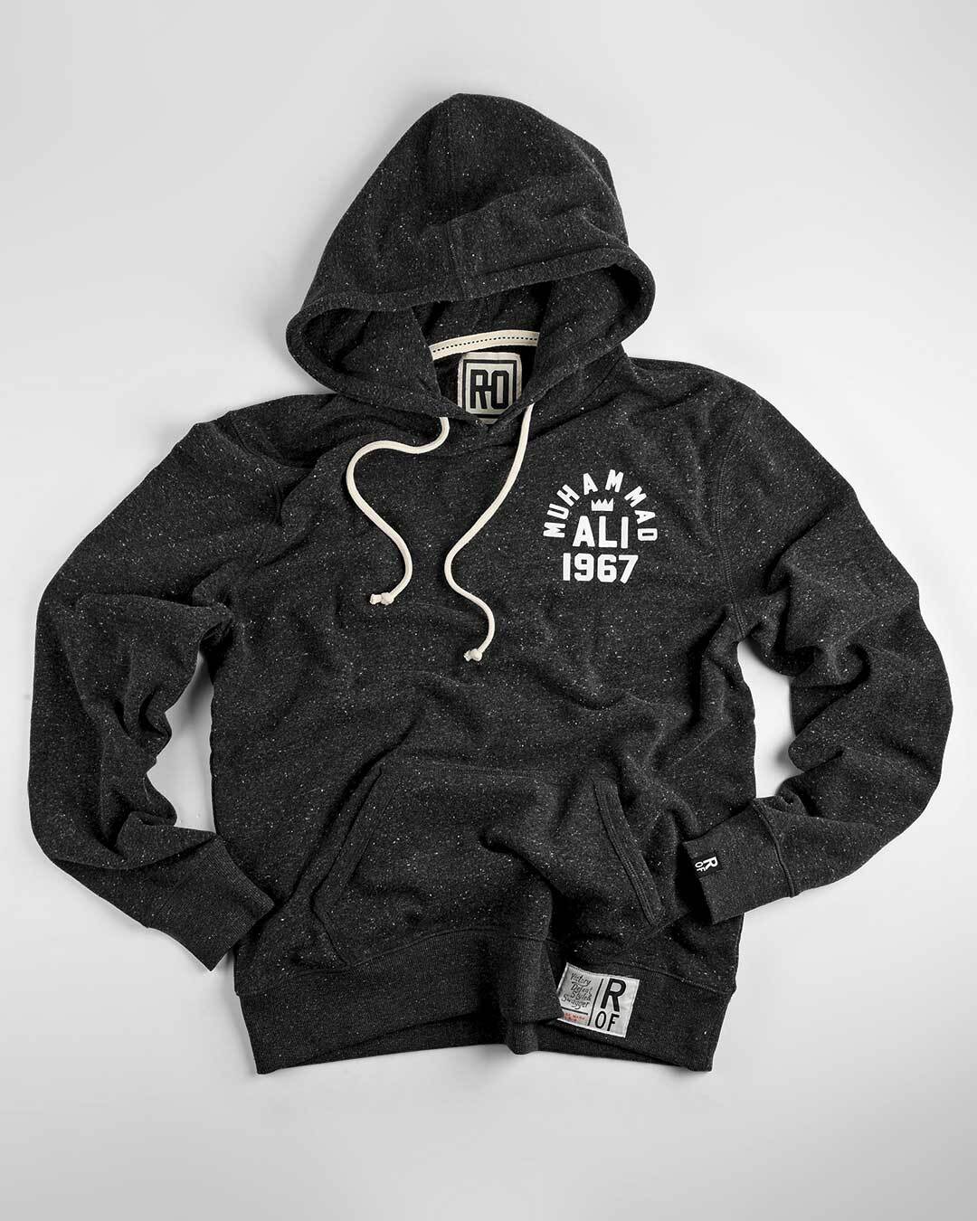 Ali 1967 Fight Quote Black PO Hoody - Roots of Fight