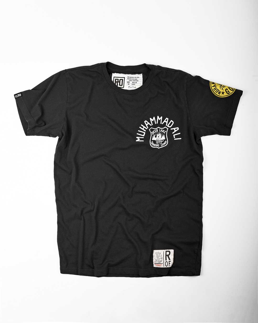 Ali Deer Lake &#39;Don&#39;t Quit&#39; Quote Black Tee - Roots of Fight Canada