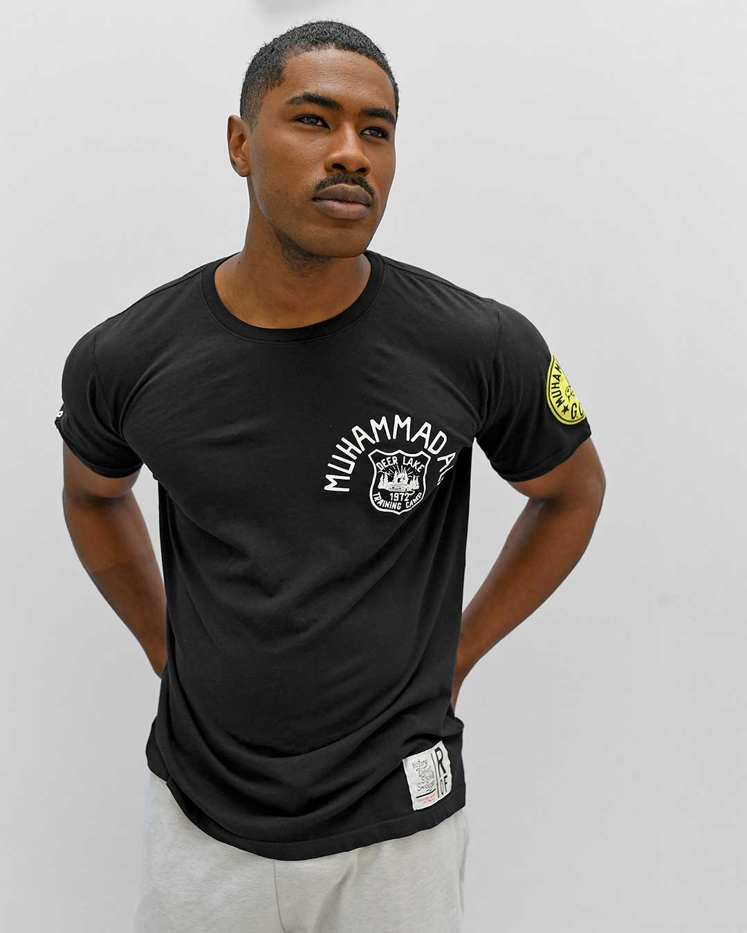 Ali Deer Lake &#39;Don&#39;t Quit&#39; Quote Black Tee - Roots of Fight Canada