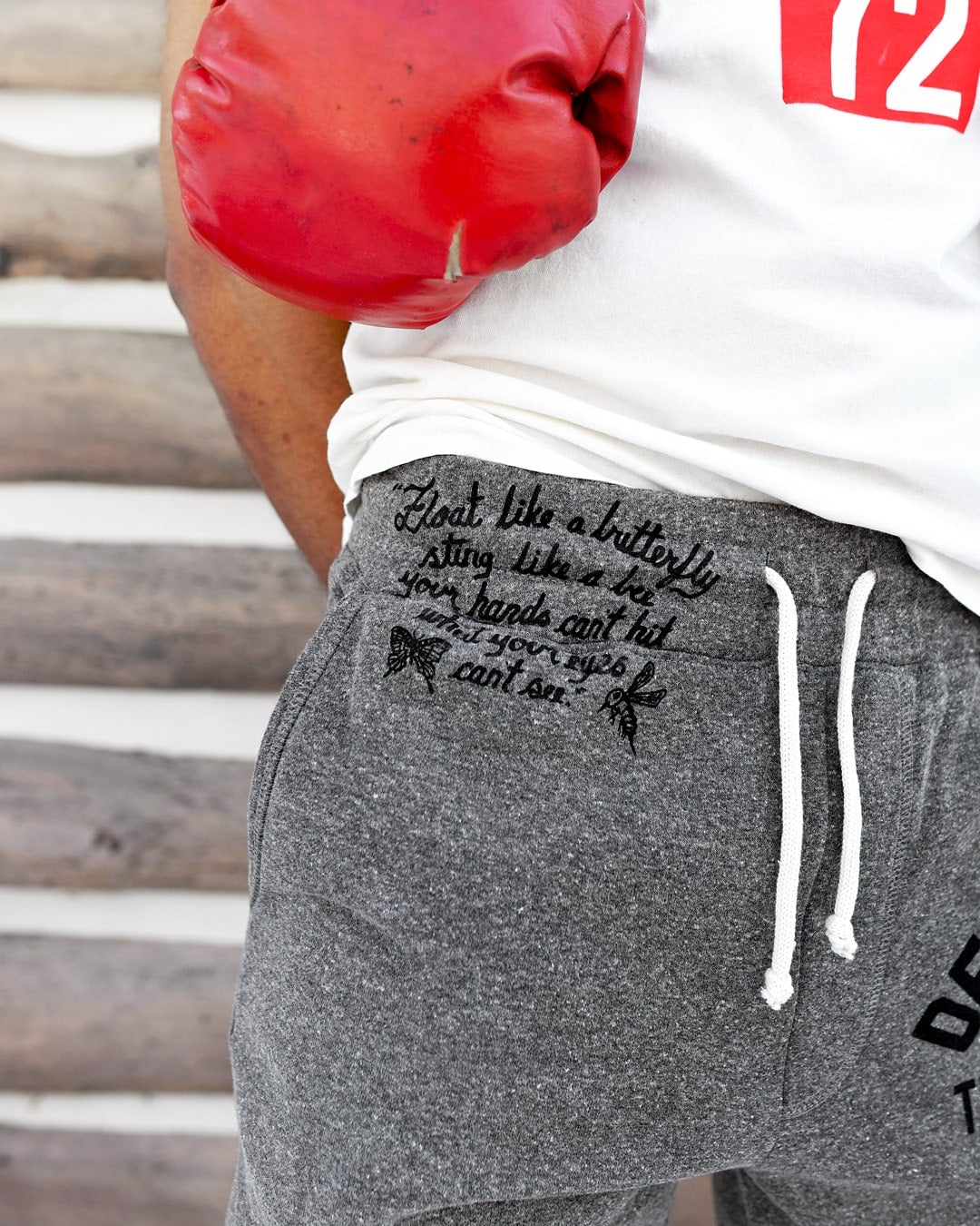 Ali Deer Lake Training Camp Grey Sweatpants - Roots of Fight