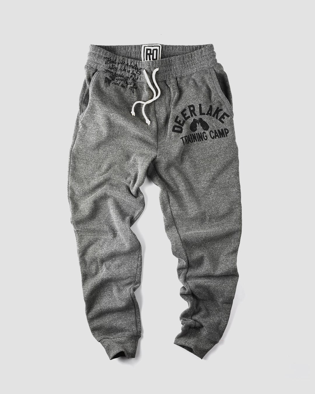 Ali Deer Lake Training Camp Grey Sweatpants - Roots of Fight
