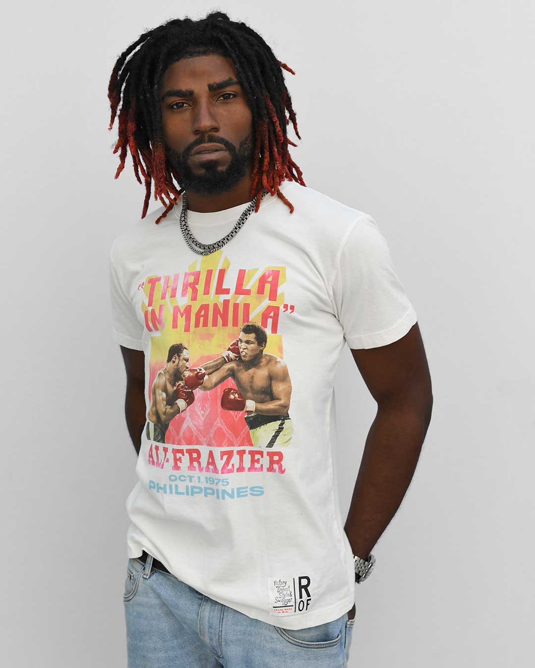 Ali-Frazier Thrilla Photo Tee - Roots of Fight