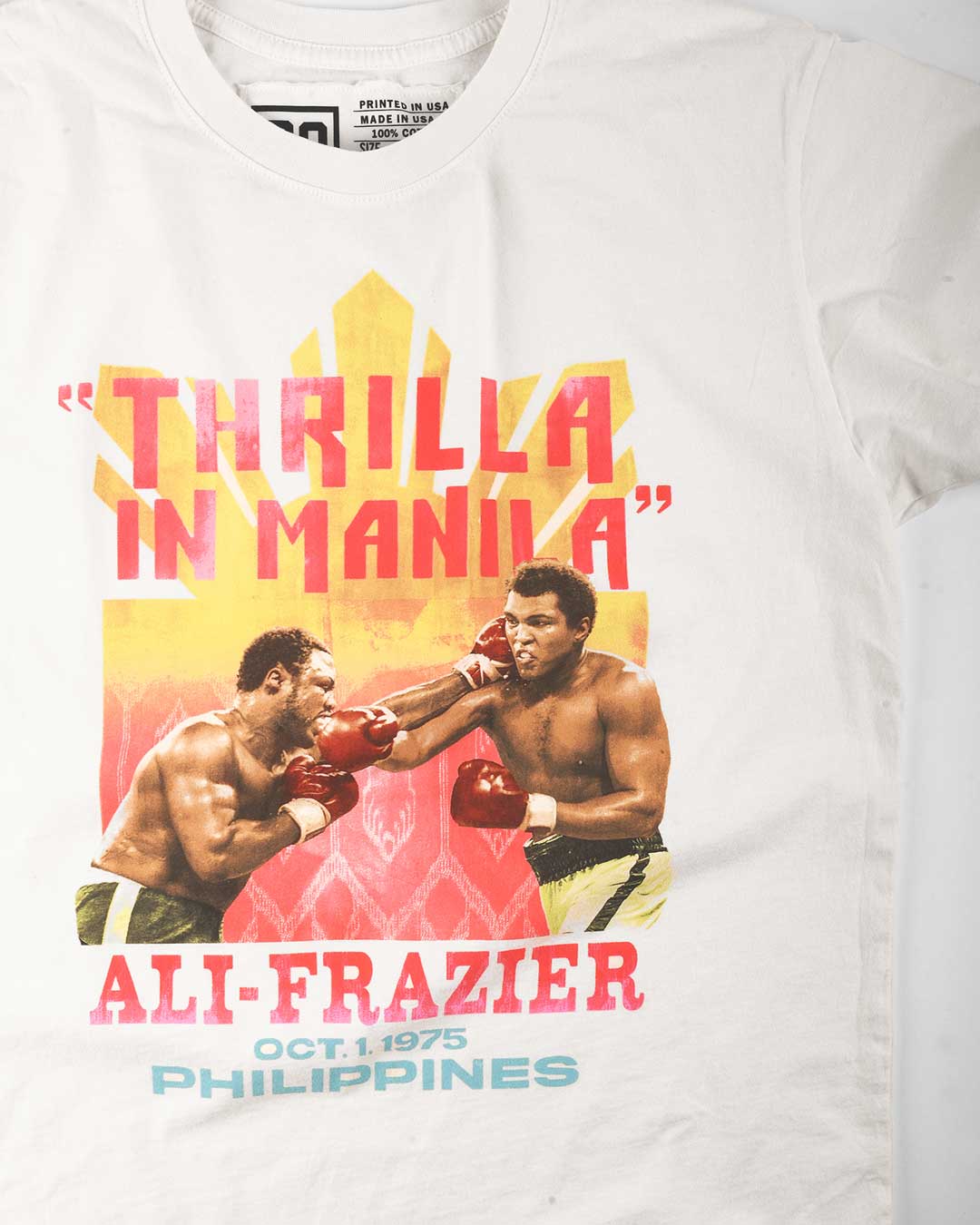 Ali-Frazier Thrilla Photo Tee - Roots of Fight