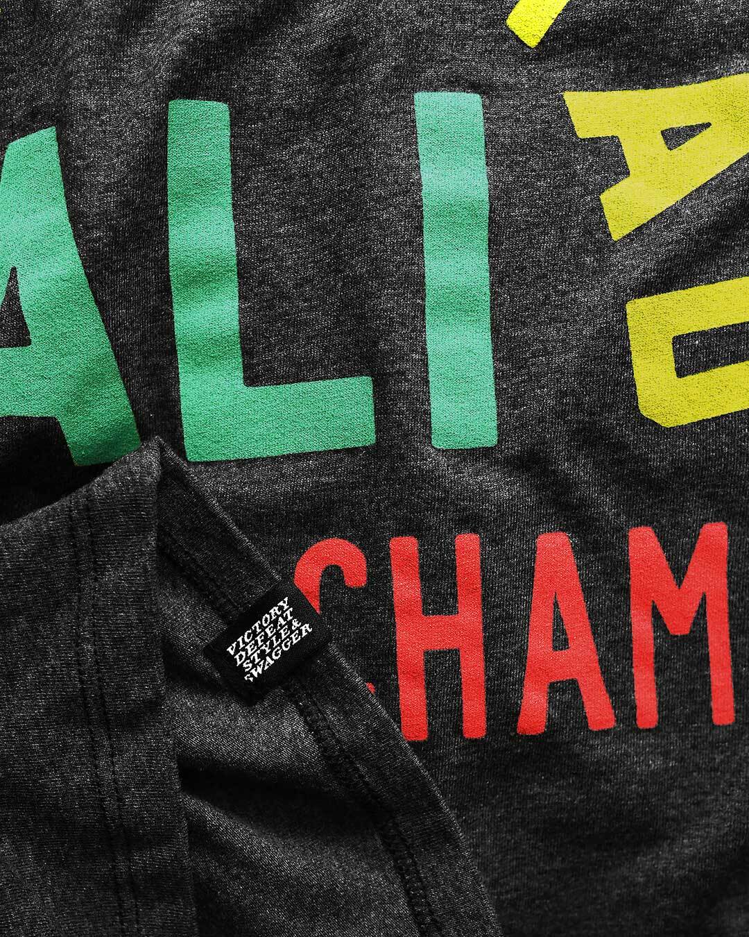 Ali People&#39;s Champ Black Tank - Roots of Fight