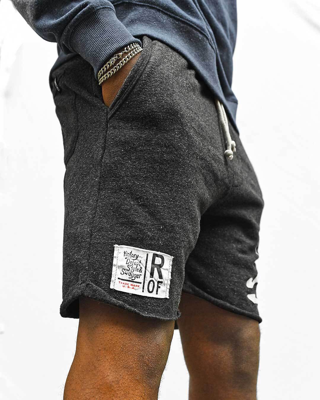 Ali Script Black Shorts - Roots of Fight