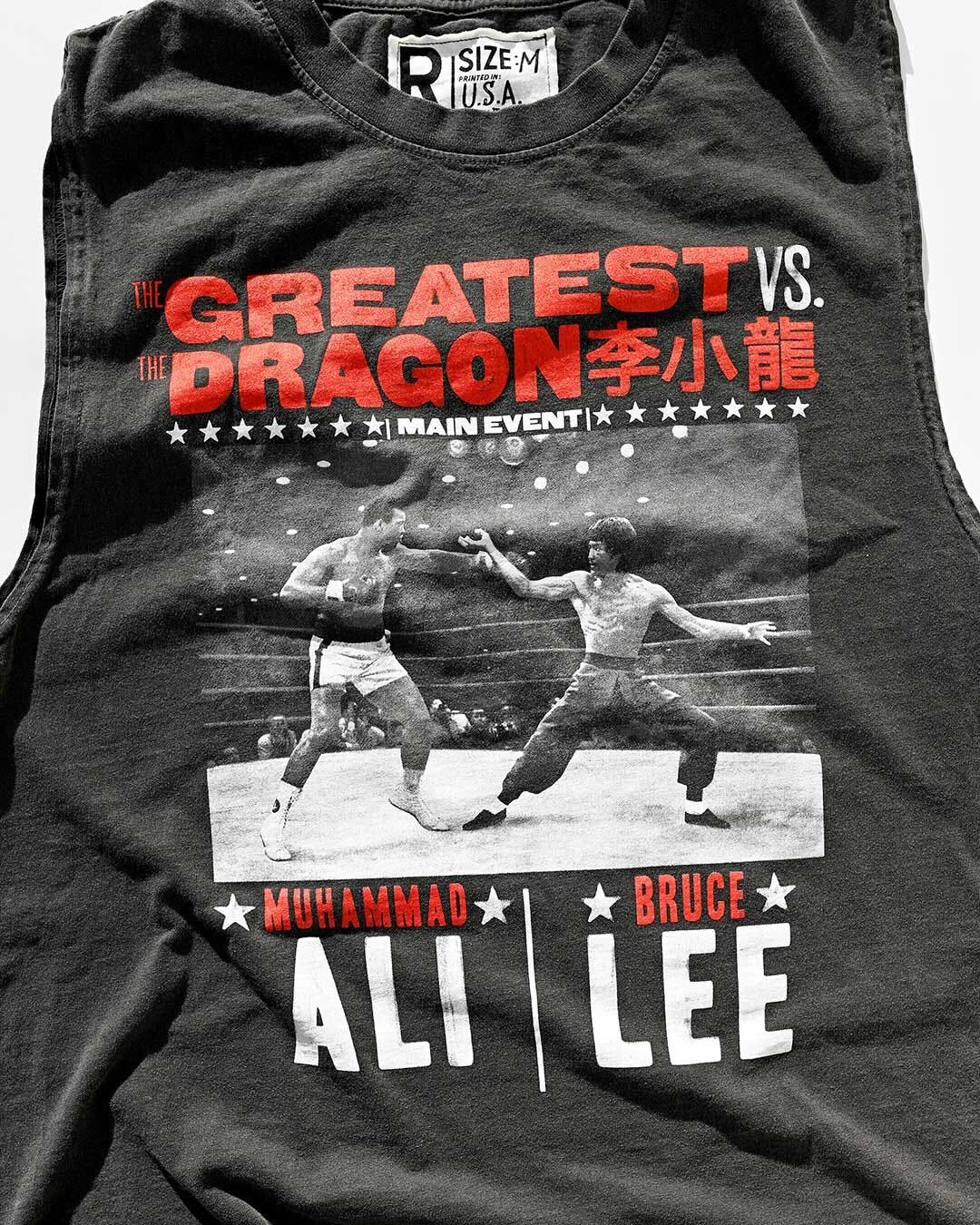 Ali vs. Lee - Night of Greatness Muscle Tee - Roots of Fight Canada