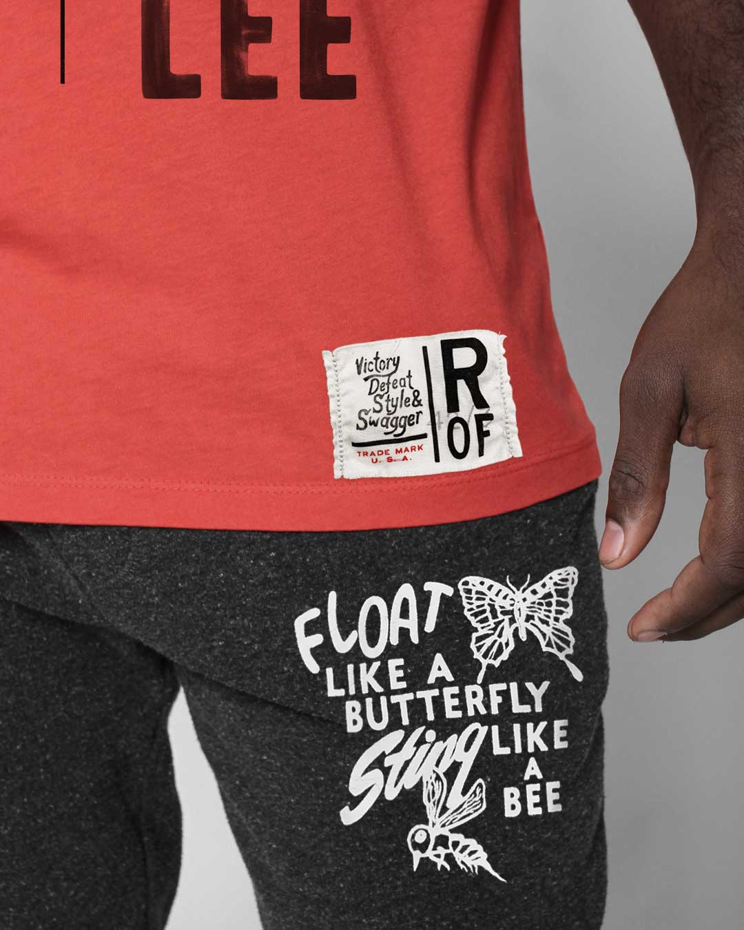 Ali vs Lee - Night of Greatness Red Tee - Roots of Fight