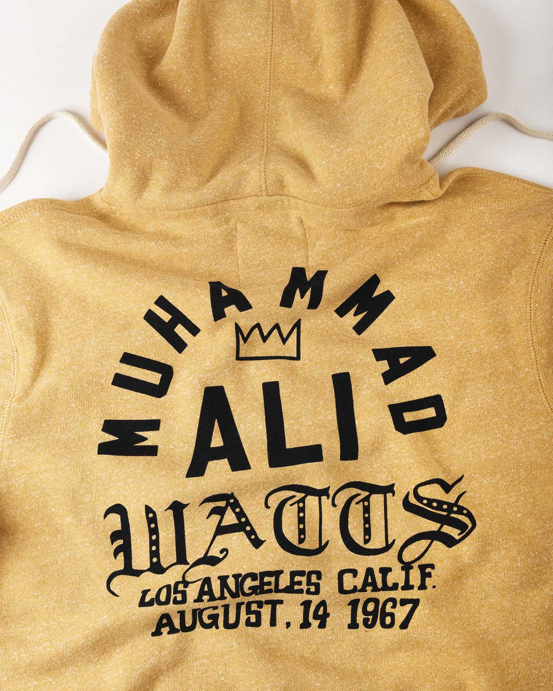Ali Watts Yellow PO Hoody - Roots of Fight
