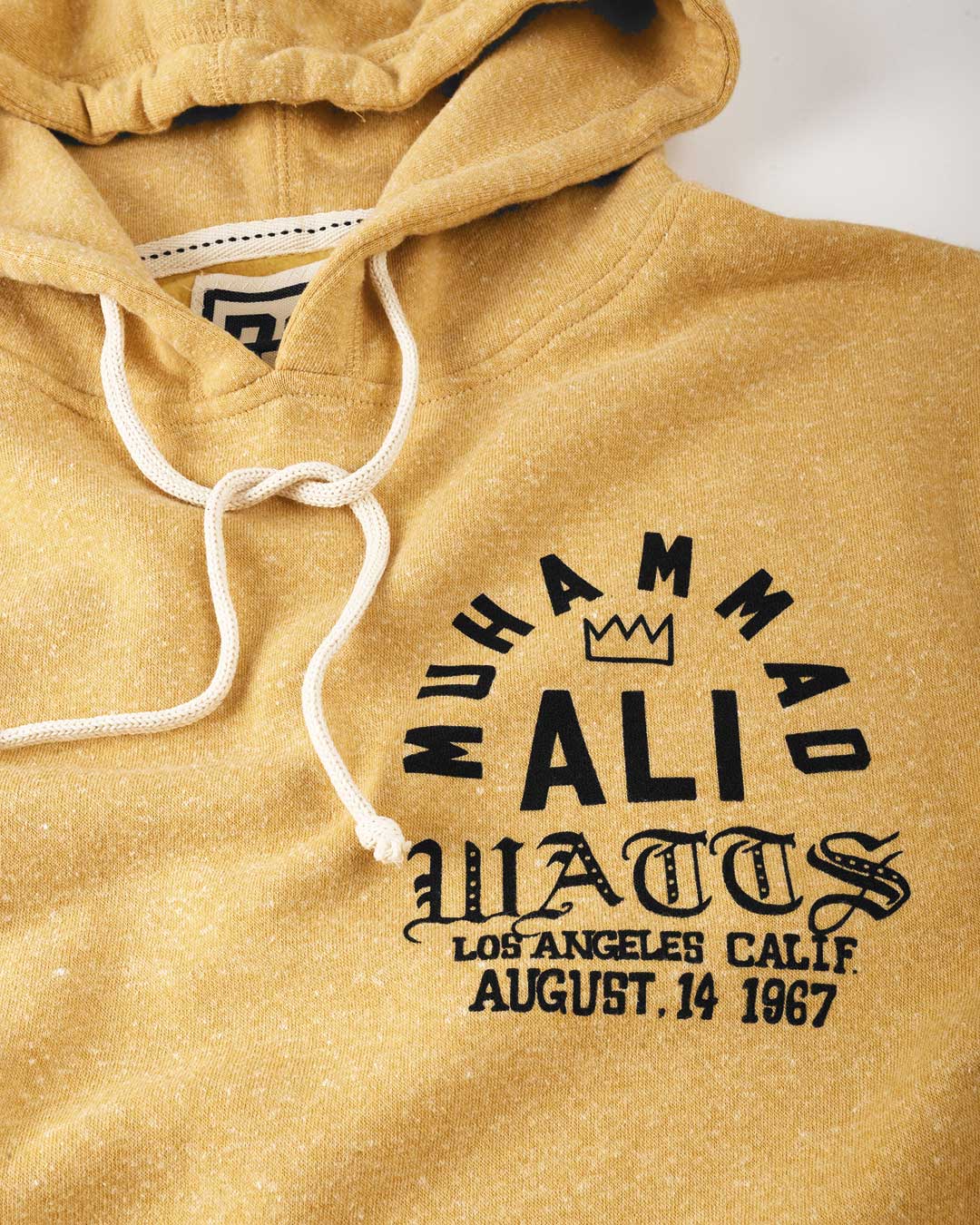 Ali Watts Yellow PO Hoody - Roots of Fight