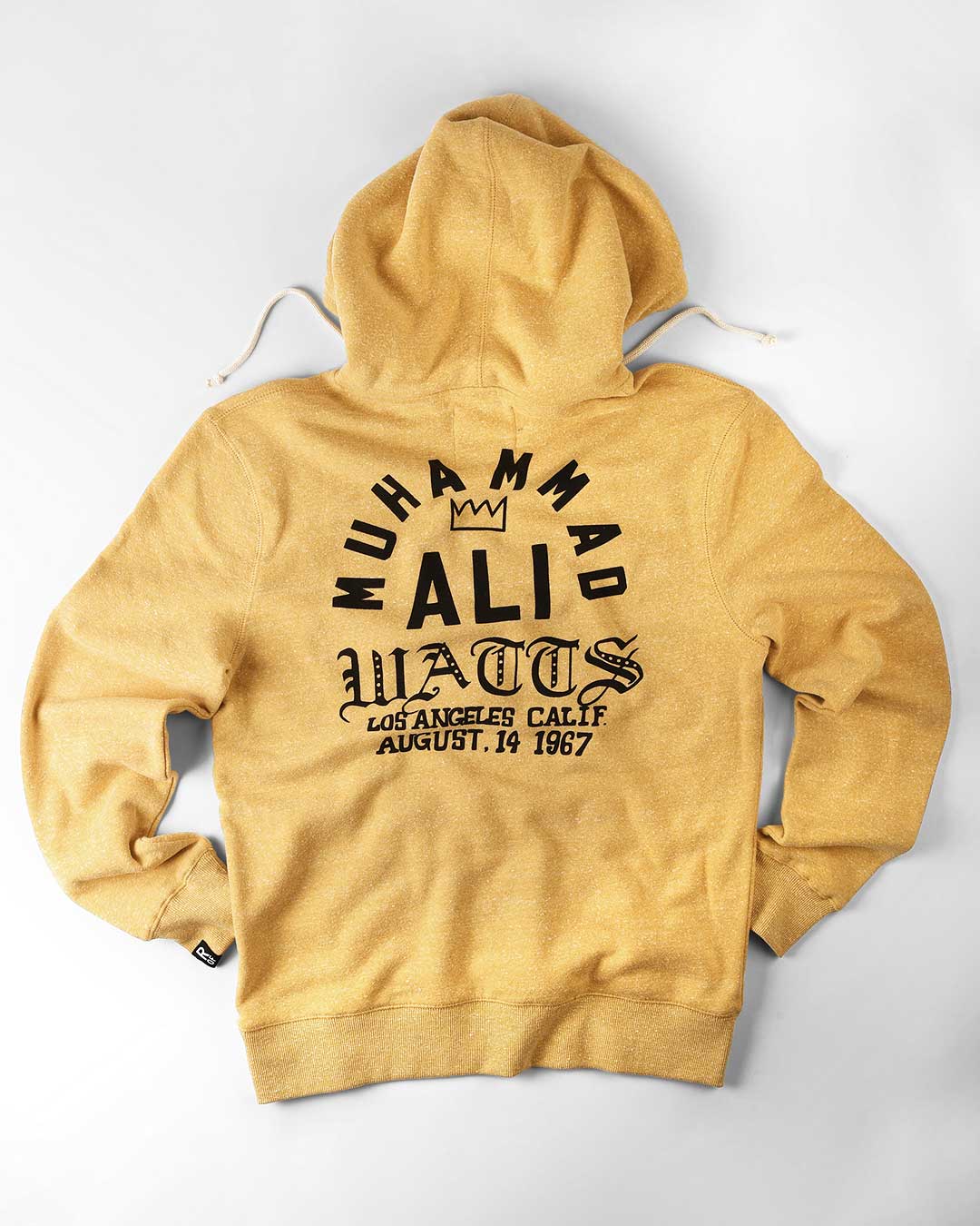 Ali Watts Yellow PO Hoody - Roots of Fight