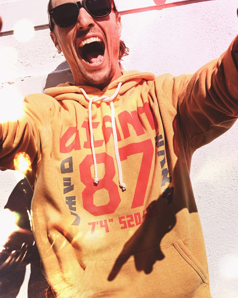 Andre the Giant '87 Yellow PO Hoody