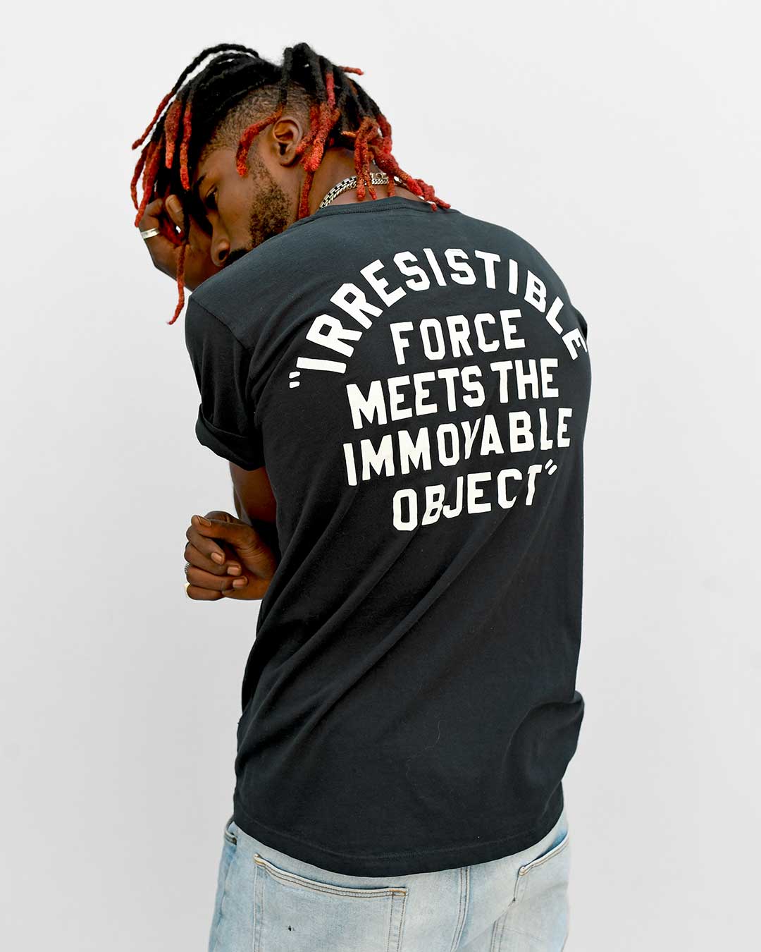 Andre the Giant "Immovable Object" Black Tee - Roots of Fight