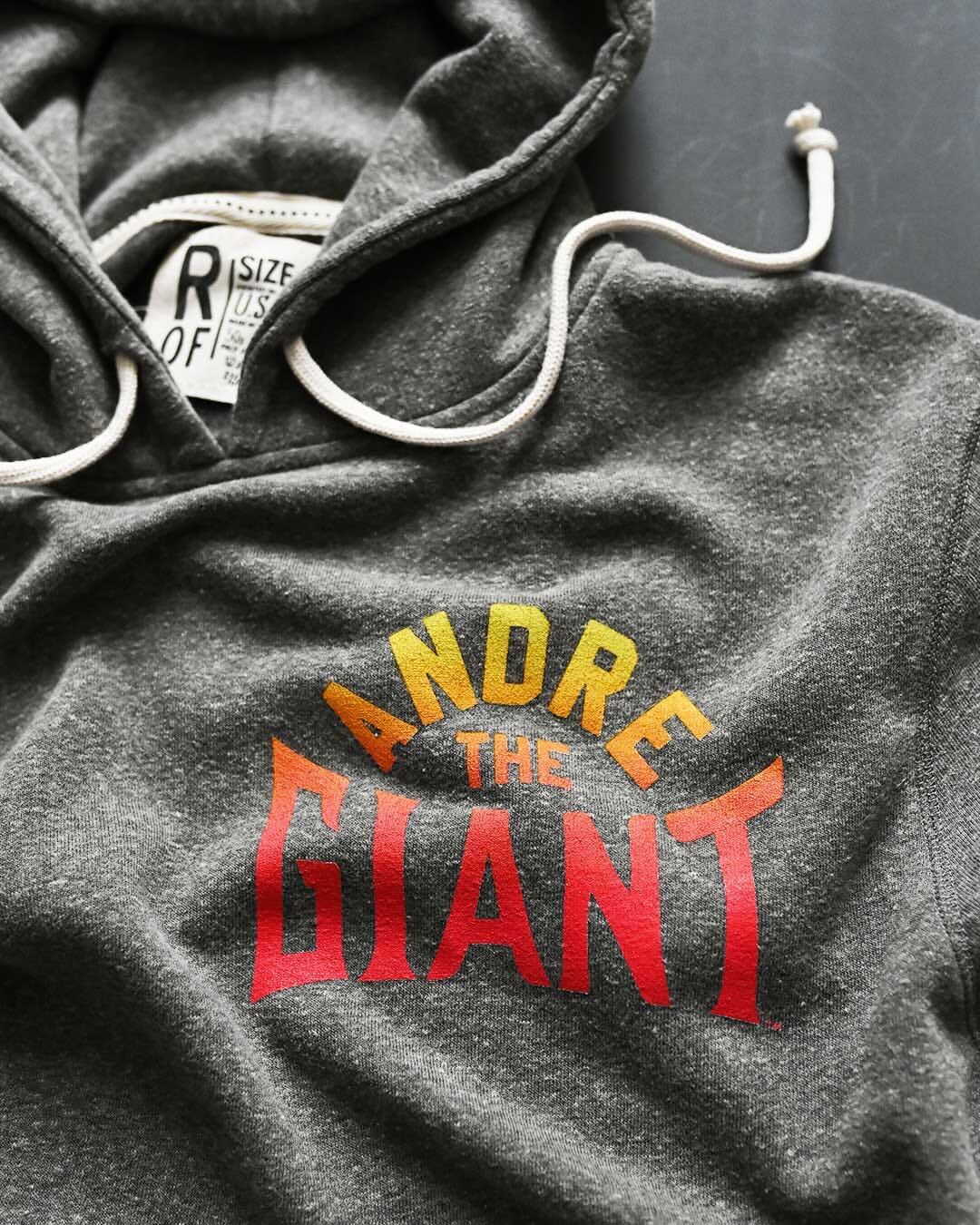 Andre the Giant Sunset Grey PO Hoody - Roots of Fight Canada
