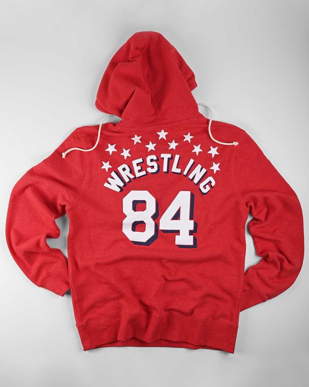 Andre the Giant Wrestling Red PO Hoody - Roots of Fight