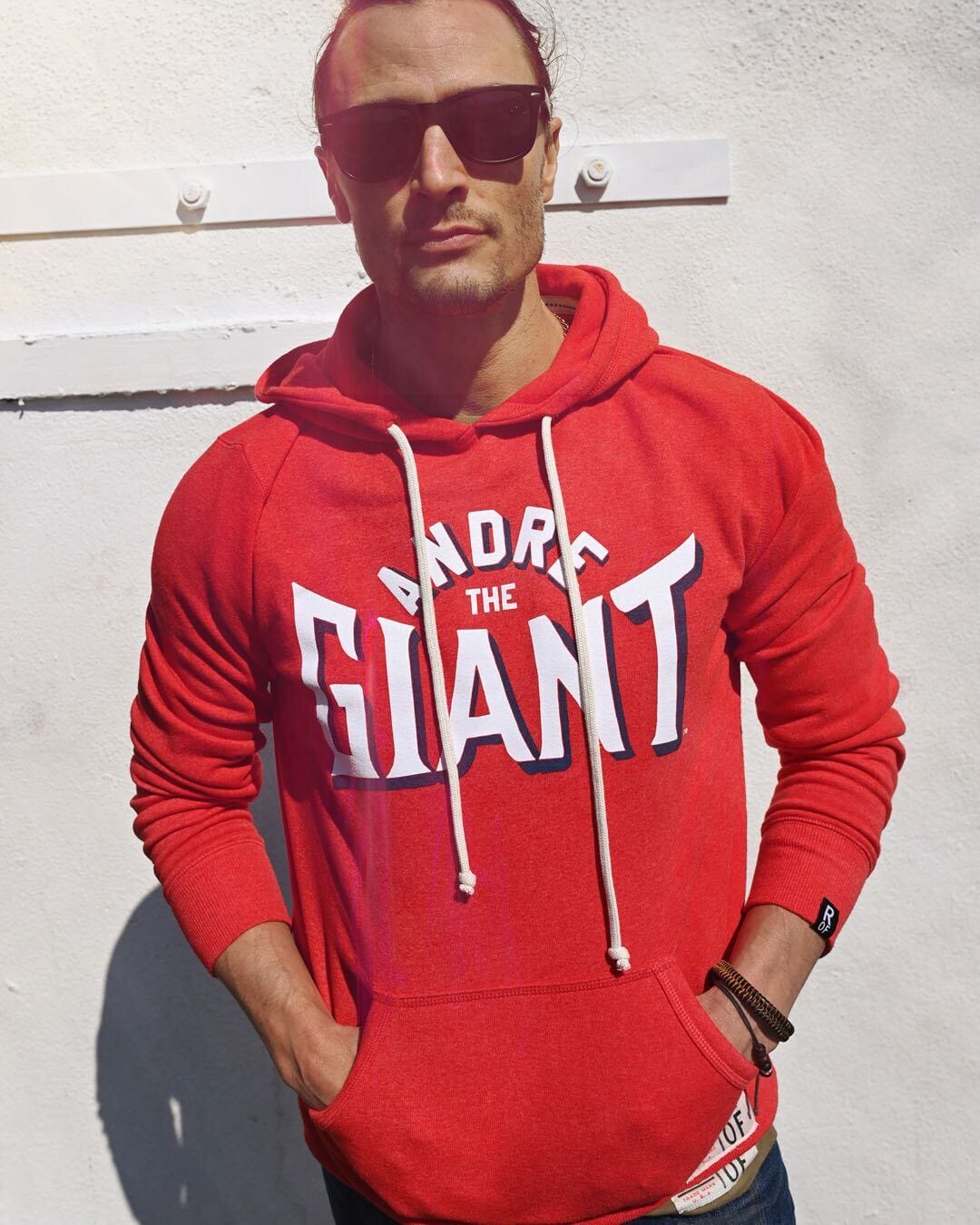 Andre the Giant Wrestling Red PO Hoody - Roots of Fight