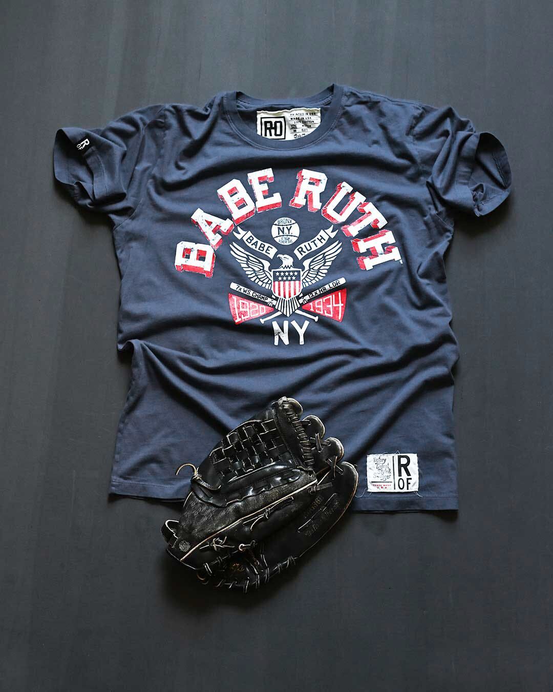 Babe Ruth 1920-1934 NY Navy Tee - Roots of Fight