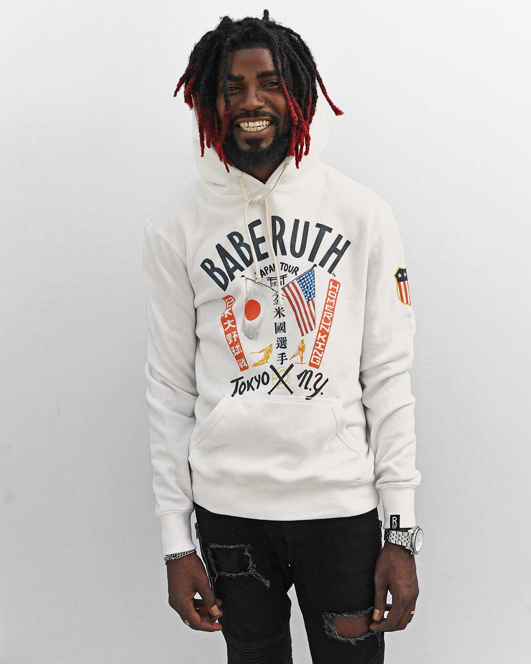 Babe Ruth Tokyo X NY Pullover Hoody - Roots of Fight