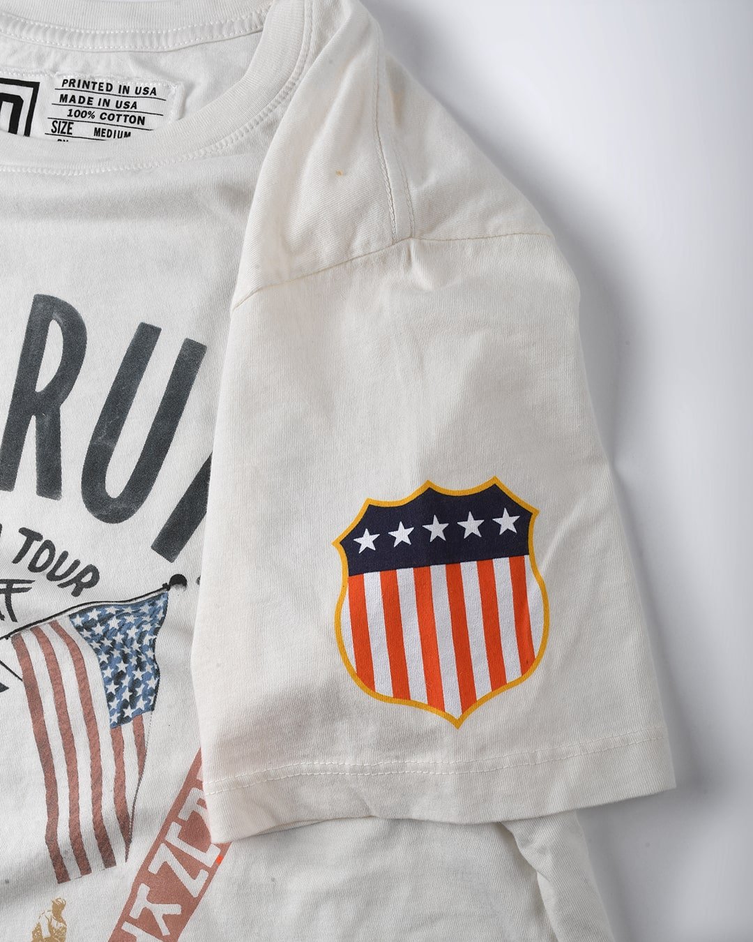 Babe Ruth Tokyo X NY Vintage White Tee - Roots of Fight