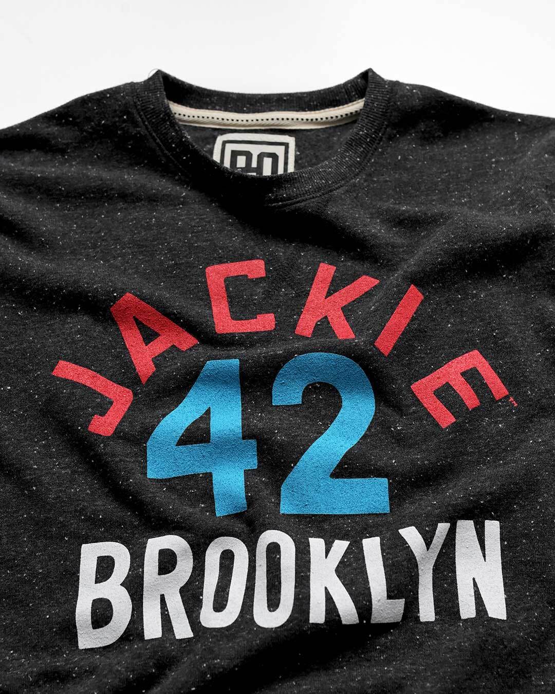 BHT - Jackie Robinson Brooklyn Black Sweatshirt - Roots of Fight