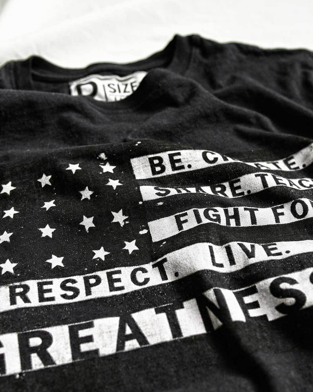 BHT - ROF Greatness Black Tee - Roots of Fight