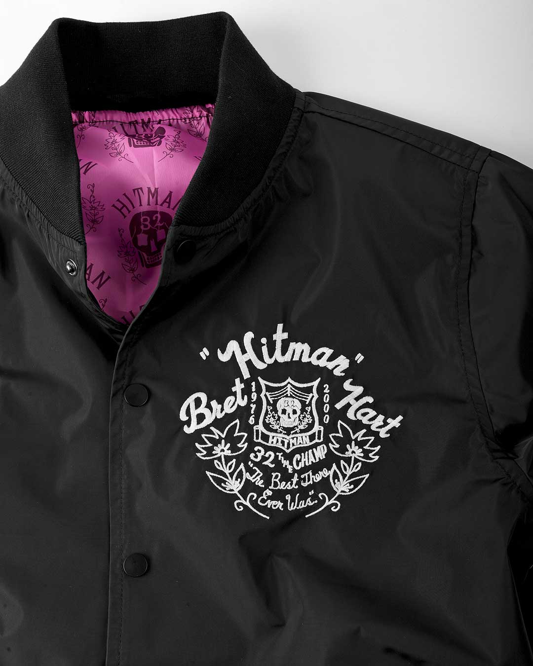 Bret Hart 32 Execution Stadium Jacket Bundle - Roots of Fight