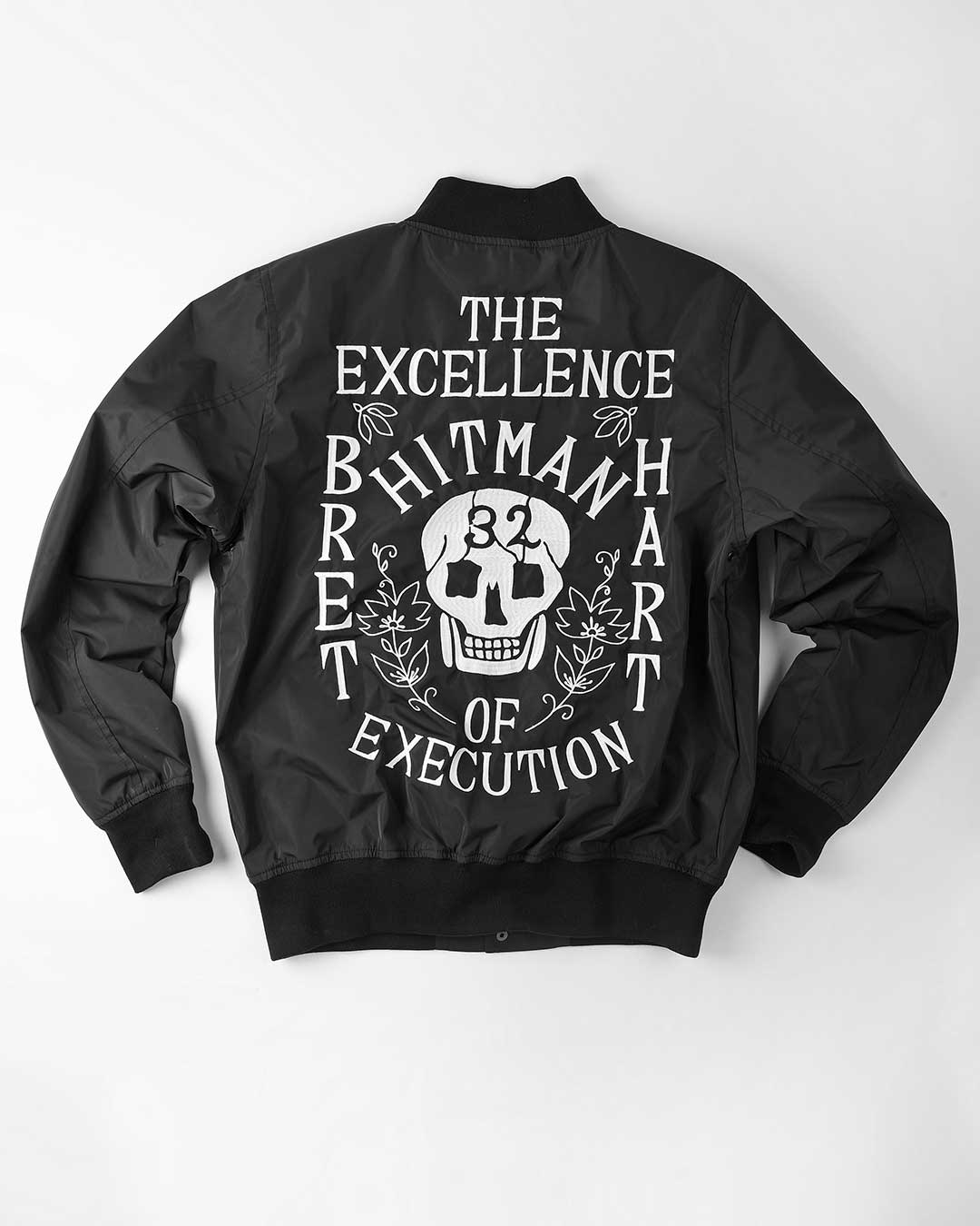 Bret Hart 32 Execution Stadium Jacket Bundle - Roots of Fight