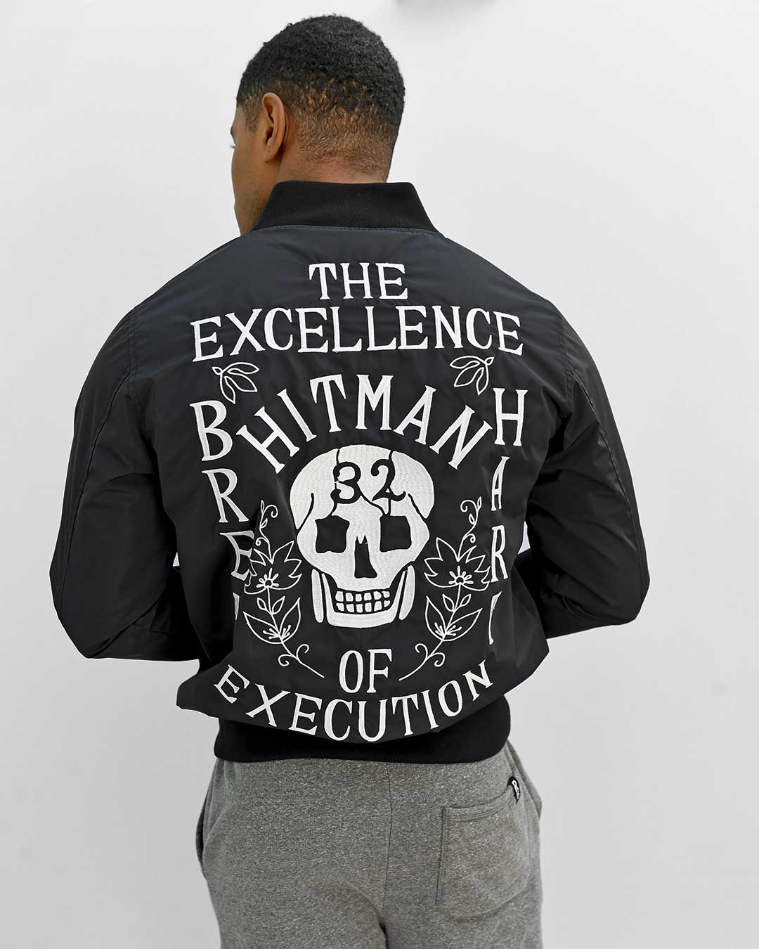 Bret Hart 32 Execution Stadium Jacket Bundle - Roots of Fight