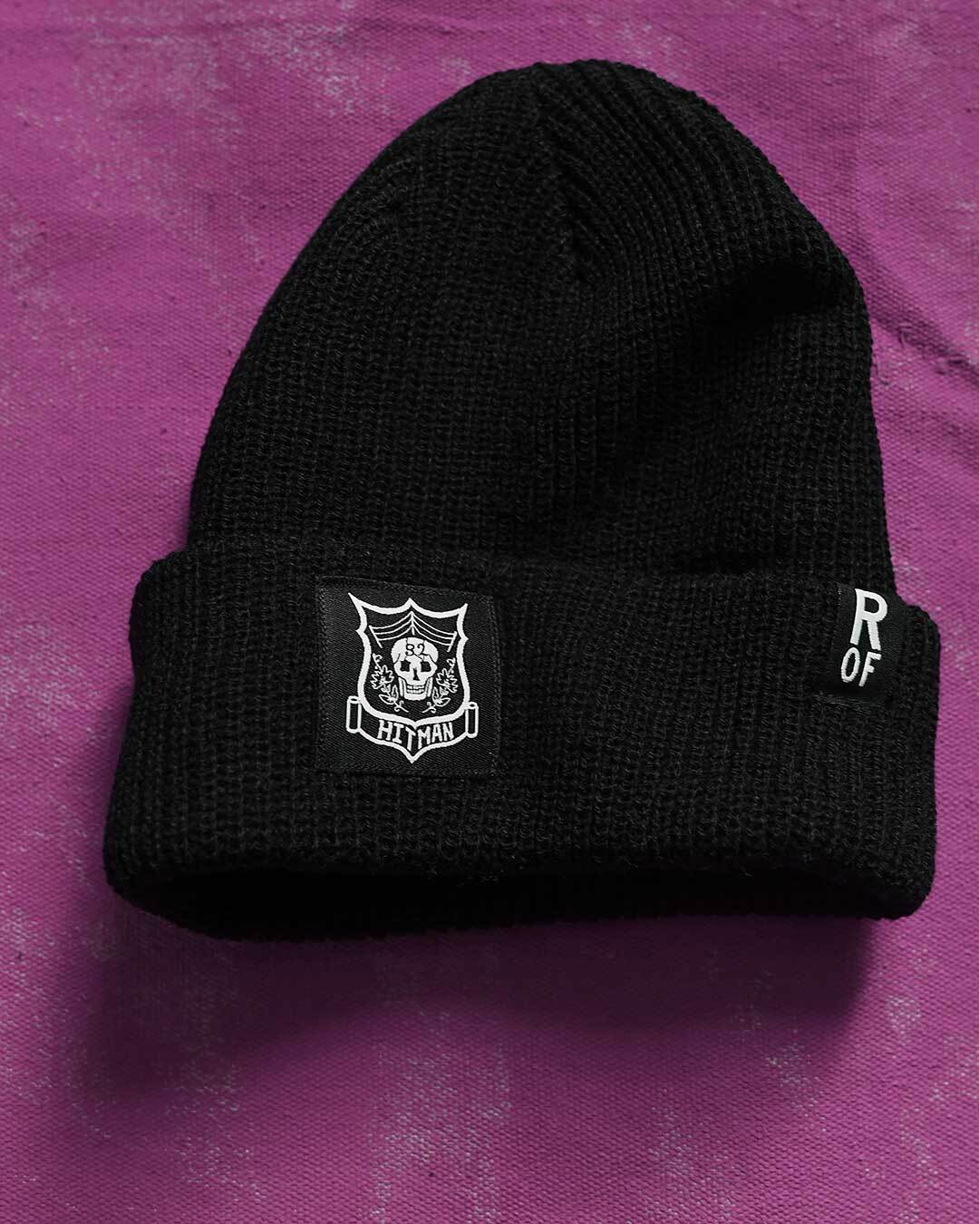 Bret Hart Hitman Black Beanie - Roots of Fight Canada