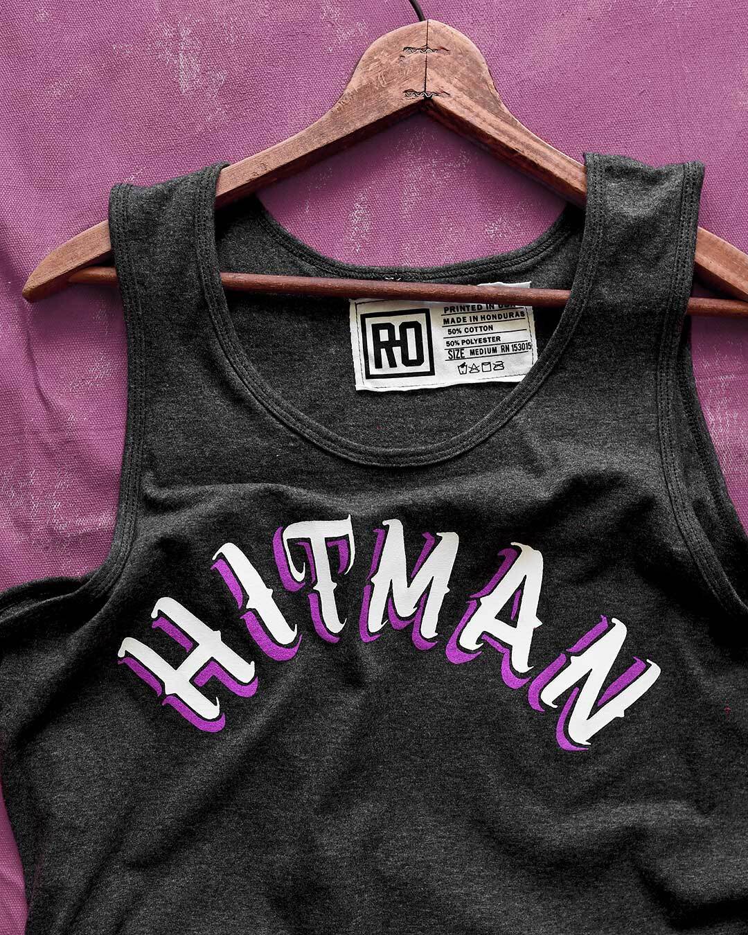 Bret Hart Hitman Black Tank - Roots of Fight