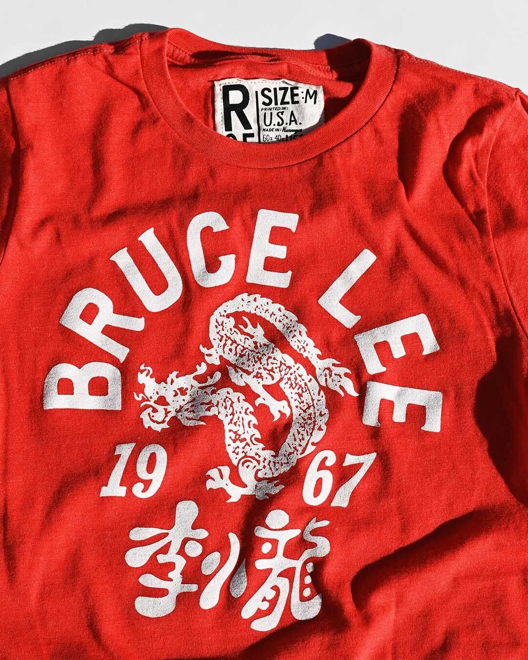 Bruce Lee 1967 Red Kid's Tee - Roots of Fight Canada