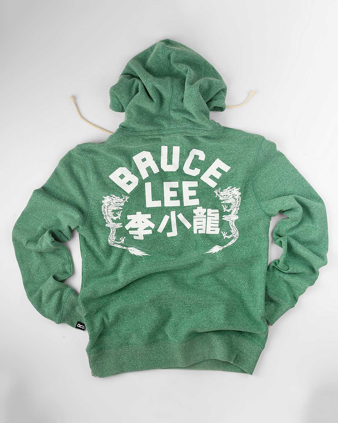 Bruce Lee 1972 Green PO Hoody - Roots of Fight