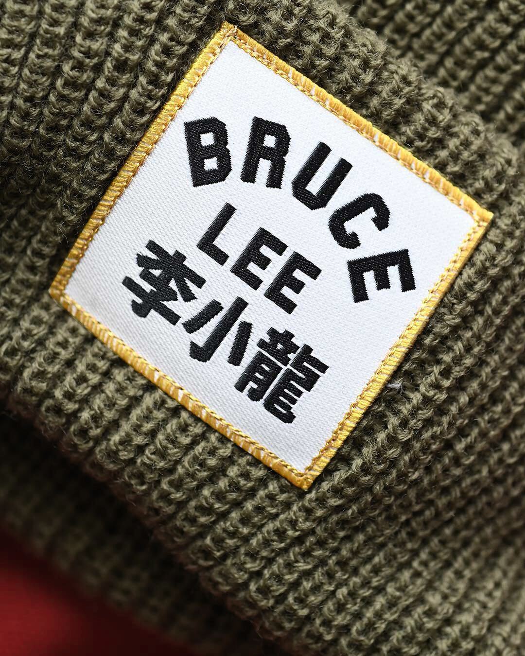 Bruce Lee Classic Olive Beanie - Roots of Fight