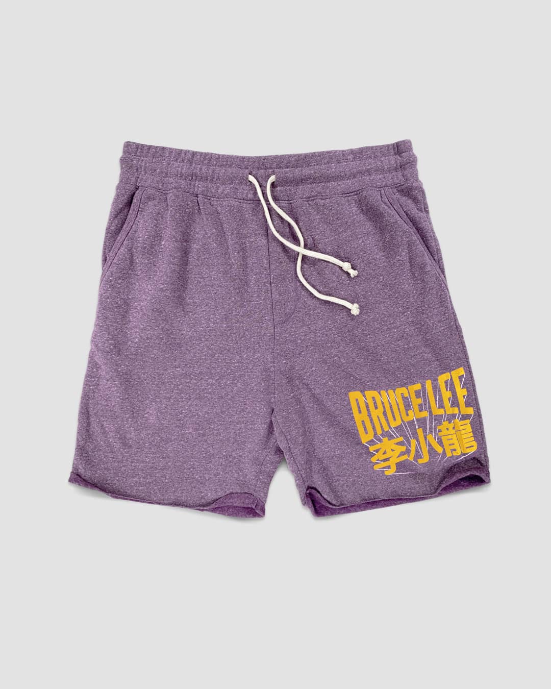 Bruce Lee Purple Shorts - Roots of Inc dba Roots of Fight