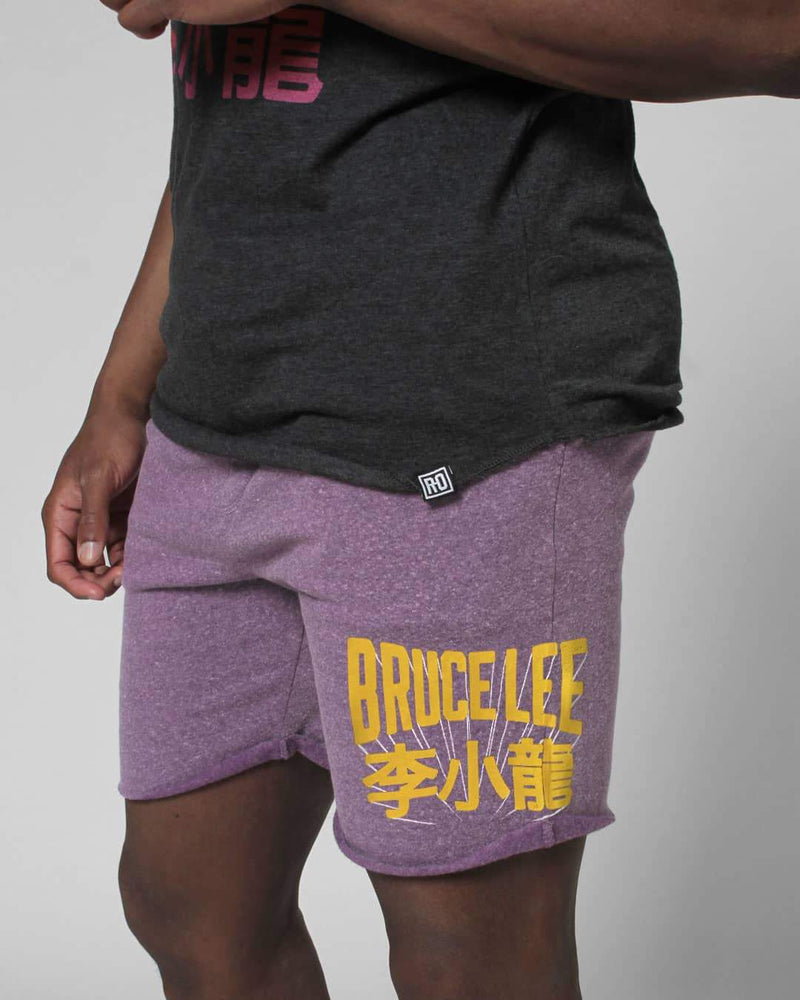 Bruce Lee Purple Shorts