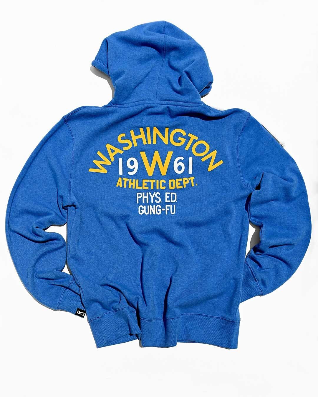 Bruce Lee Seattle &#39;61 Blue PO Hoody - Roots of Fight Canada