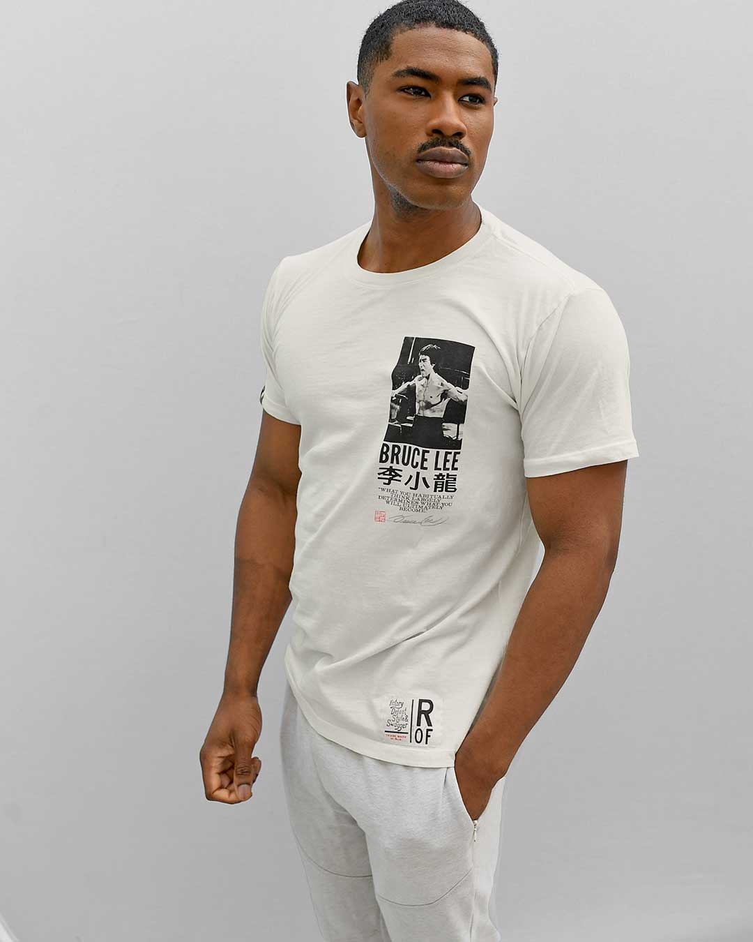 Bruce Lee &#39;Ultimately Become&#39; Photo Tee - Roots of Fight