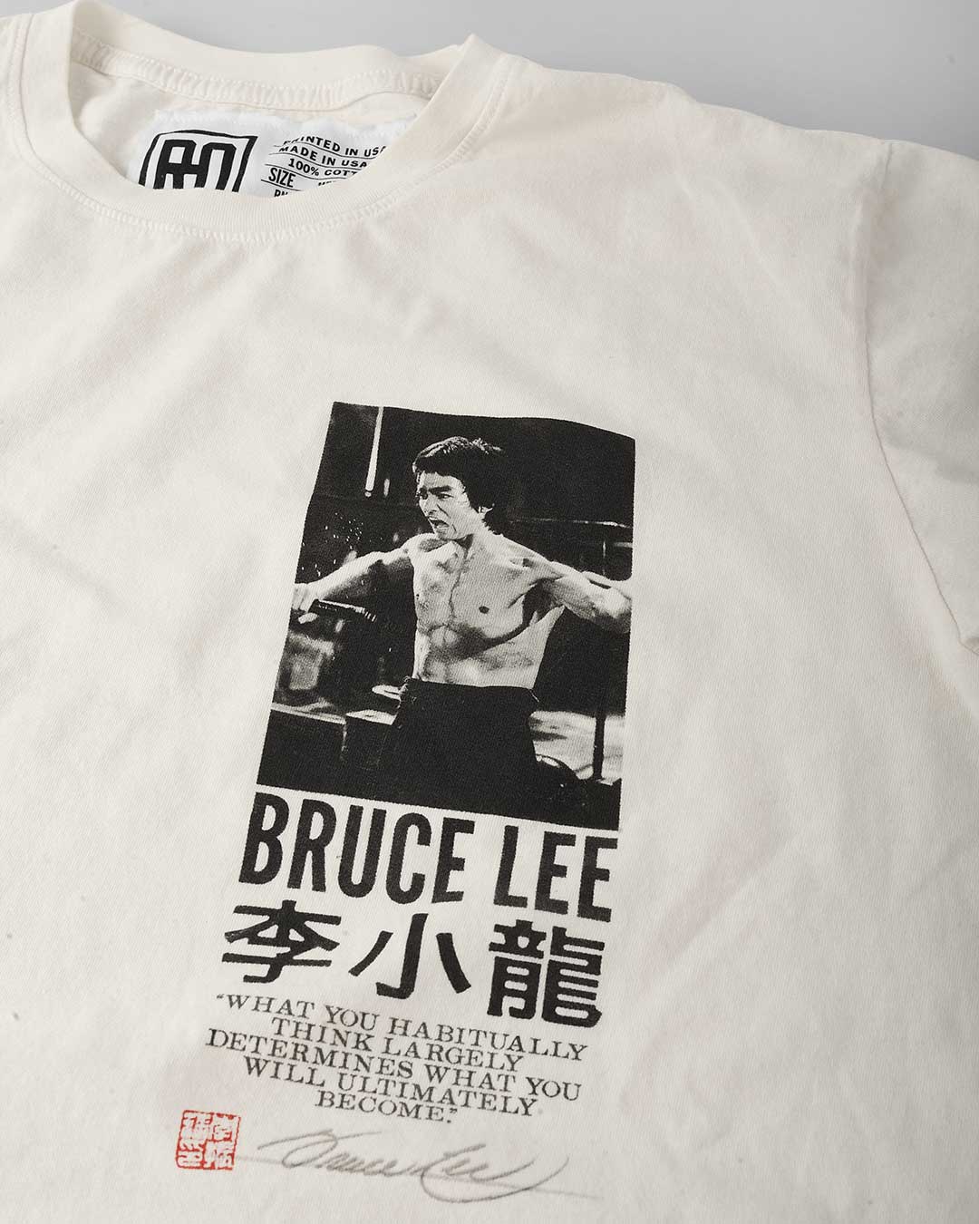 Bruce Lee &#39;Ultimately Become&#39; Photo Tee - Roots of Fight