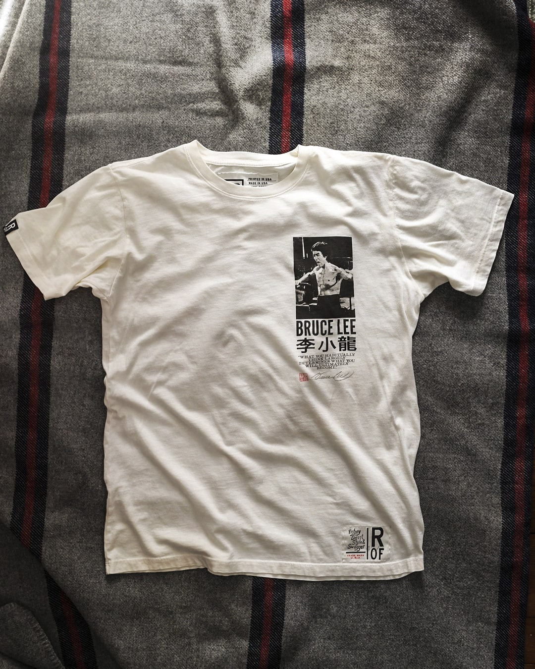 Bruce Lee &#39;Ultimately Become&#39; Photo Tee - Roots of Fight