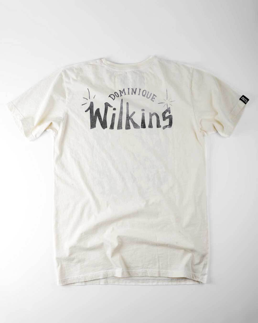 Dominique Wilkins Human Highlight Film White Tee - Roots of Fight