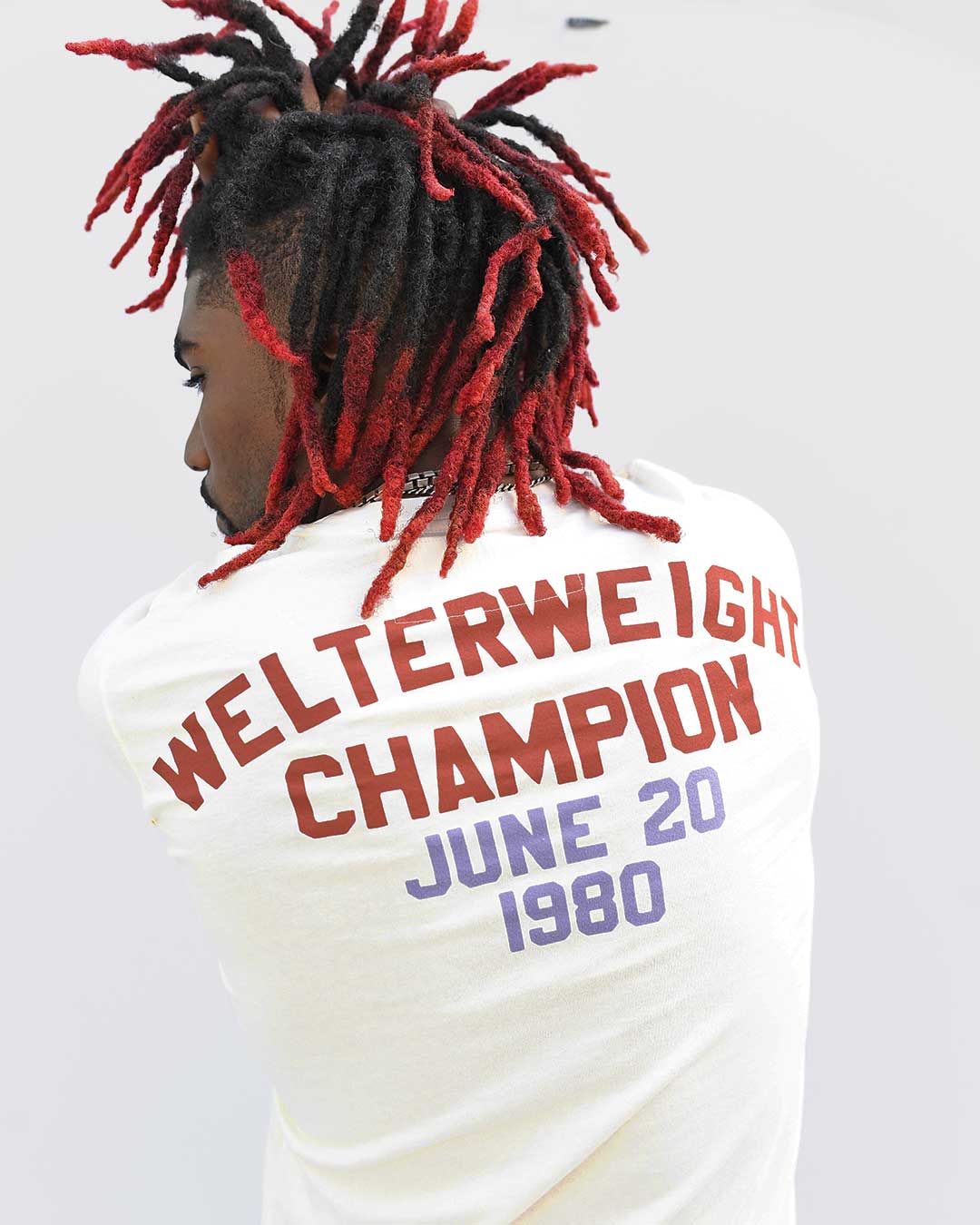 Duran Welterweight Champ Photo Tee - Roots of Fight