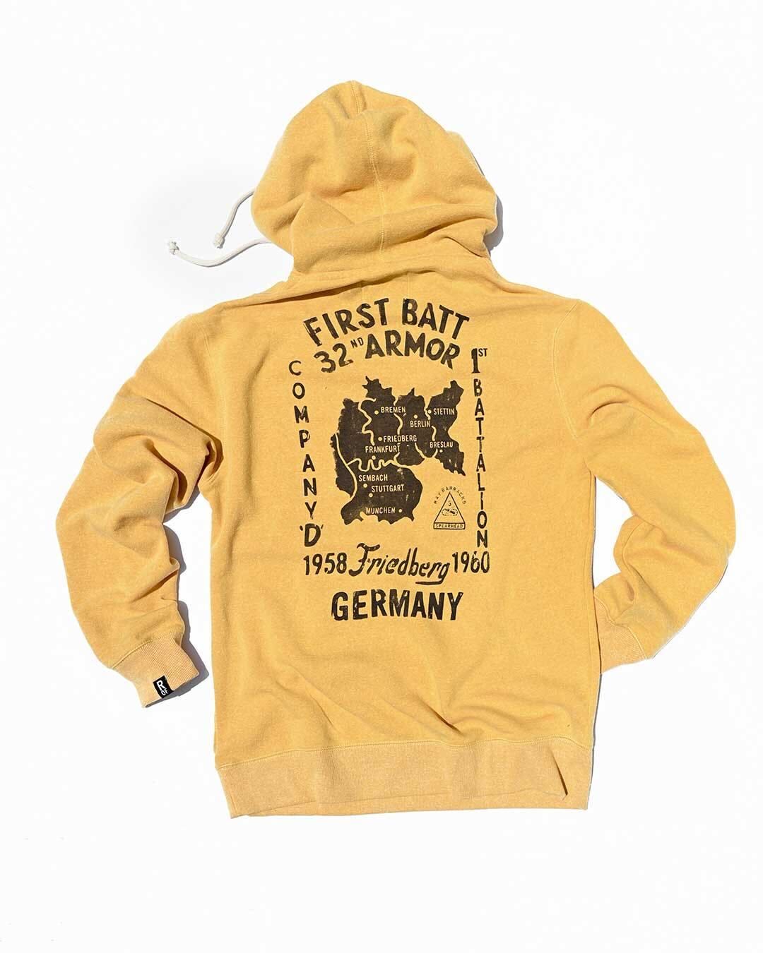 Elvis 1958 Military Gold Hoody - Roots of Fight Canada