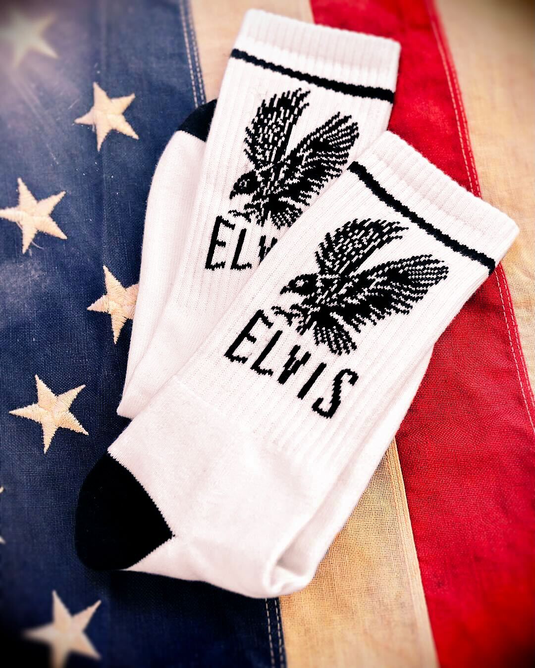 Elvis Presley Eagle Socks - Roots of Fight