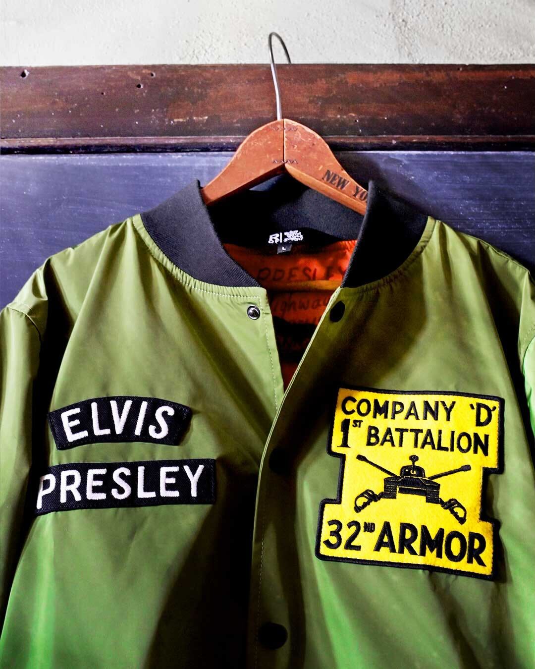 Elvis Presley Military Stadium Jacket - Roots of Fight