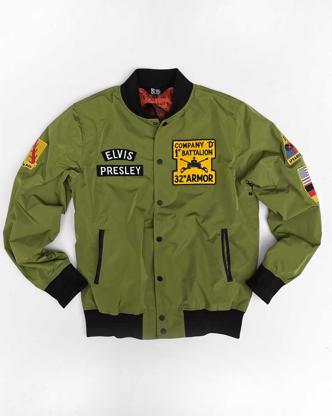 Elvis Presley Military Stadium Jacket - Roots of Fight