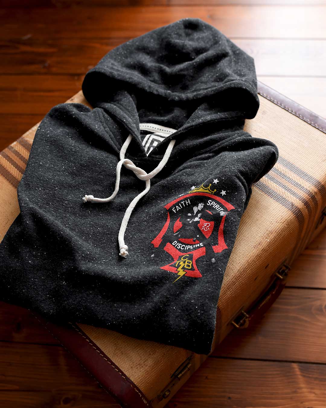 Elvis TCB Black PO Hoody - Roots of Fight