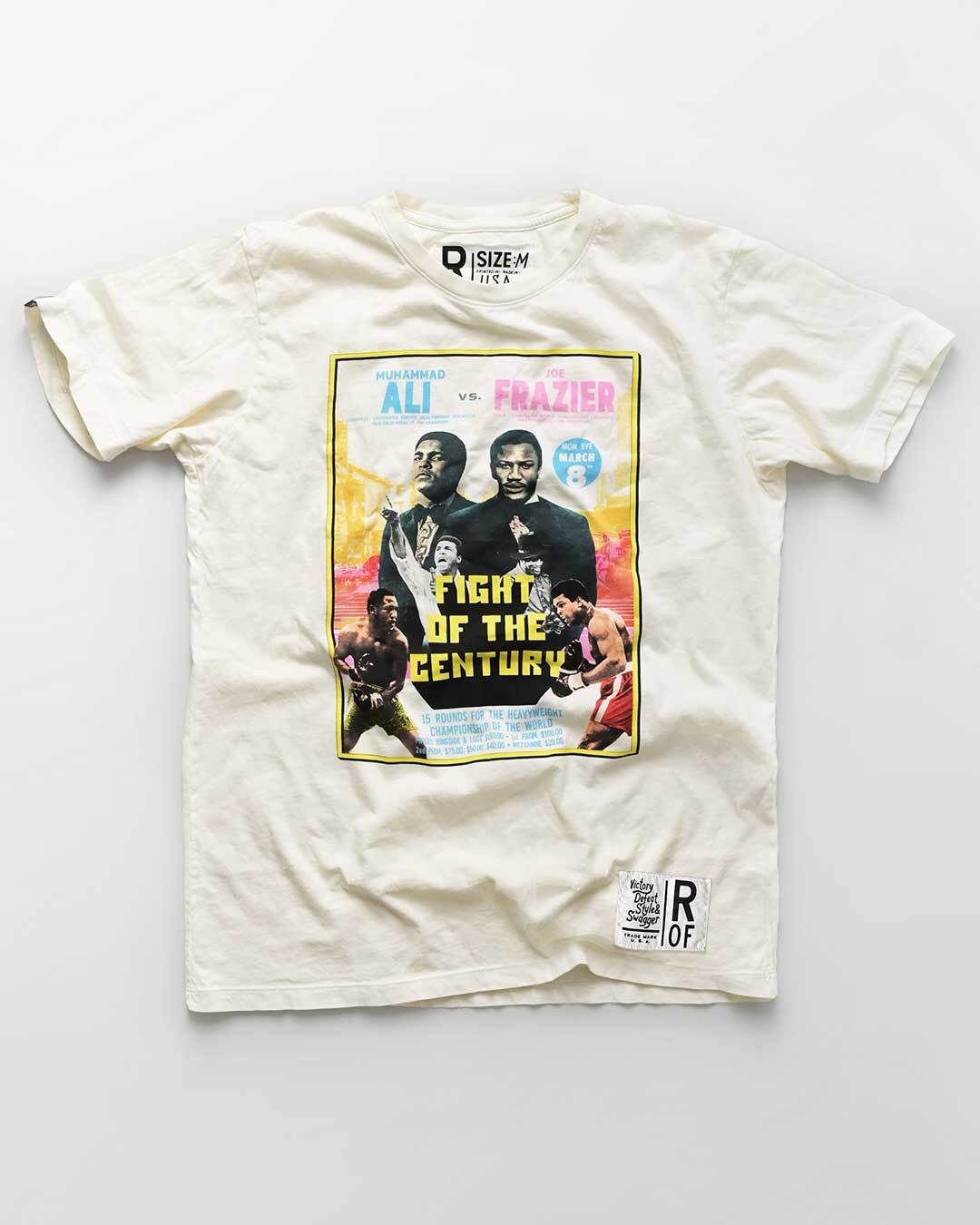 FOTC - Ali/Frazier White Photo Tee - Roots of Fight