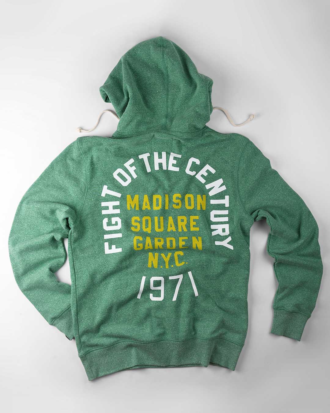 FOTC - Frazier 1971 MSG Green Hoody - Roots of Fight