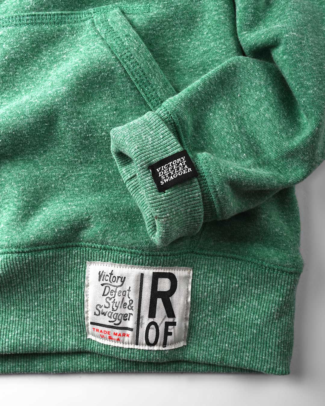 FOTC - Frazier 1971 MSG Green Hoody - Roots of Fight
