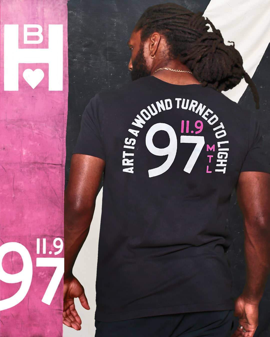GC/GB - Bret Hart Montreal SJ Tee - Roots of Fight